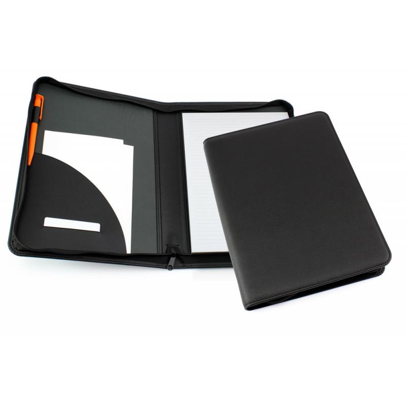 Image of Como Recycled Zipped Conference Folder